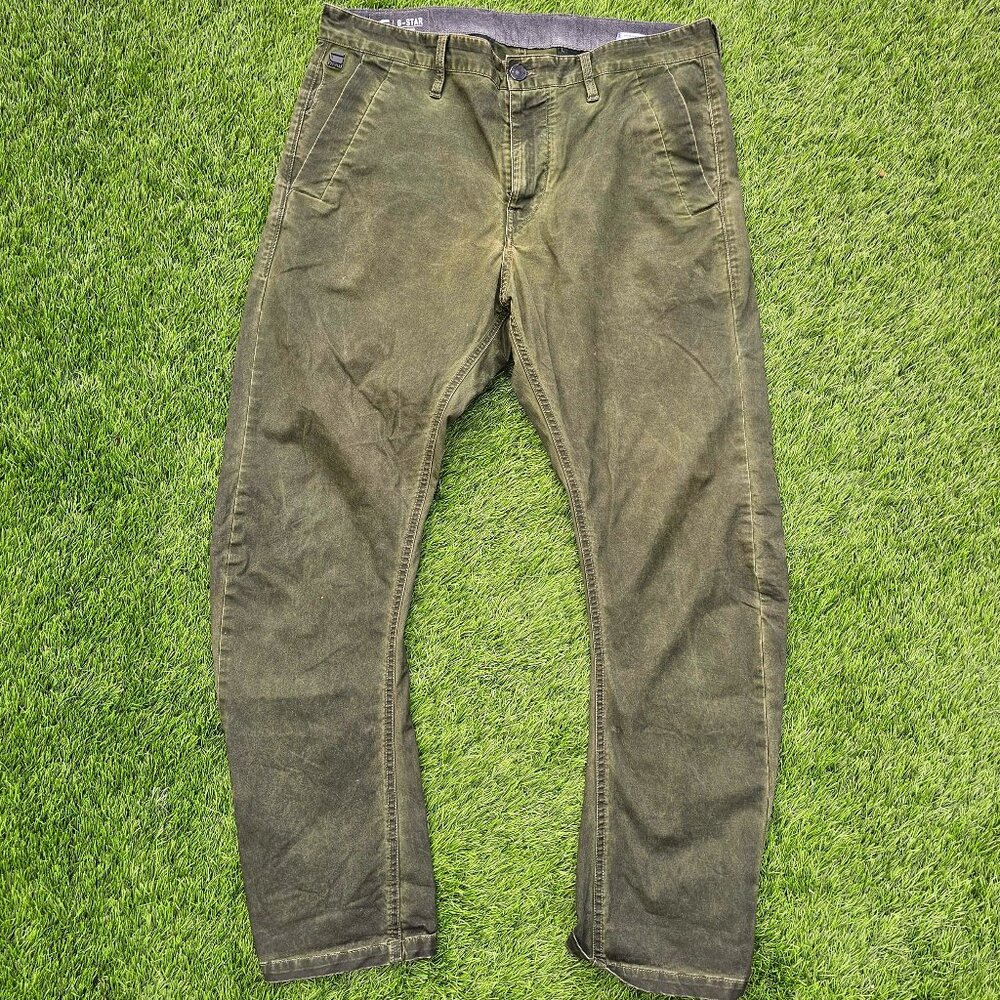 G-Star - Military Green - Tapered Chino - 33x32